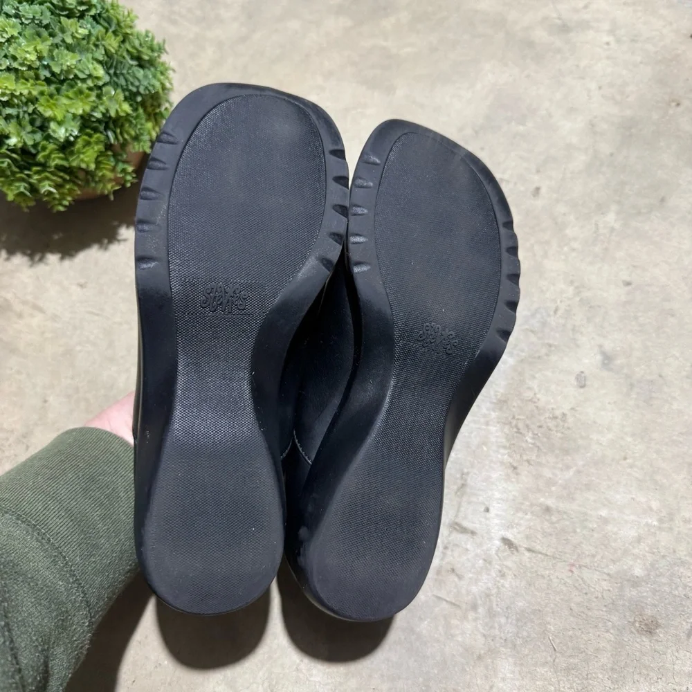 Stevie’s Vtg Y2K Black Mary Jane Shoes Girls Size 2 Coquette 90s Academia School